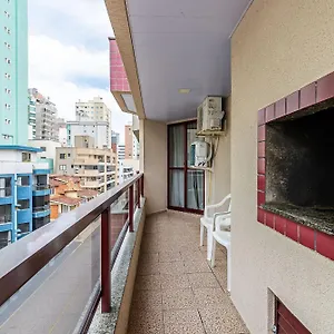 Apto Pe Na Areia Vista Mar Em Meia Evb308 Apartamento Itapema